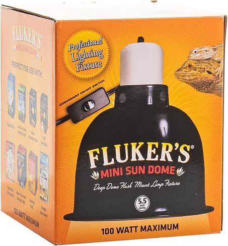 فلوكرز مصباح بتصميم قبة شمس للزواحف - تركيبات قبة عميقة in Kuwait