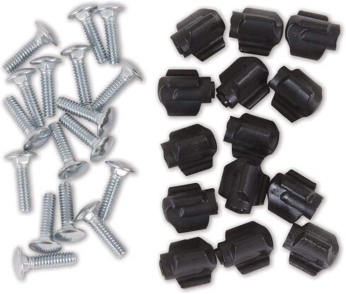 WylsaMart Pet Carrier Fasteners - 12 pcs - Vari Kennel Replacement Bolts in Kuwait