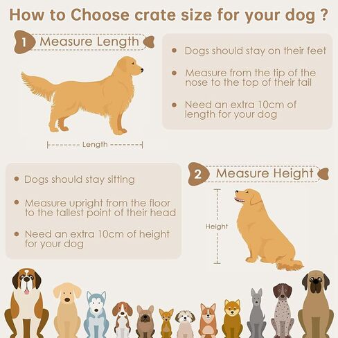 LiebeRen 48 Inch Large Dog Crate,Dog Kennel Furniture Large Breed Oversized Size (lnch:48.97" W x 28.6" D x 31.1" H) Large Dog Crate Furniture Solid and Stable Can Bear Weight 1500 lbs-Chew-Resistant in Kuwait