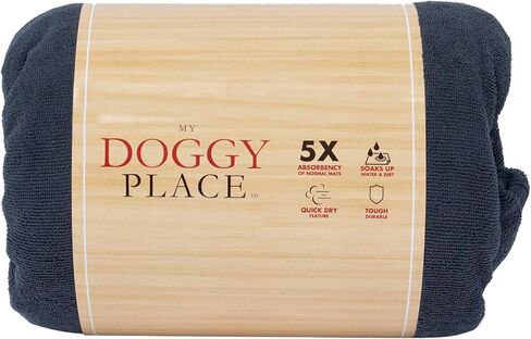 غطاء قفص للكلاب الصغيرة من My Doggy Place، مقاس 91.44 سم × 60.96 سم × 60.96 سم - غطاء بيت الكلب قابل للغسل في الغسالة مع 4 سحابات في الزوايا - أغطية أقفاص مصنوعة من الألياف الدقيقة الدافئة فائقة الامتصاص لأقفاص الكلاب in Kuwait