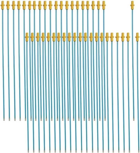 Sonorphine Disposable Artificial Insemination Rods,50 Pcs Disposable Breeding Rod,Breed Rod Test Tube,Flexible Breeding Catheter Tube for Dog Goat Sheep (40CM) in Kuwait