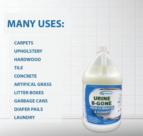 البول-ب-ذهب | مزيل رائحة إنزيم البول الاحترافي | القضاء تماما على البقع والروائح | تحتوي كل زجاجة على أكثر من 50 مليار إنزيم | تركيبة مركزة | فعال على الغسيل (عبوة من قطعتين) in Kuwait