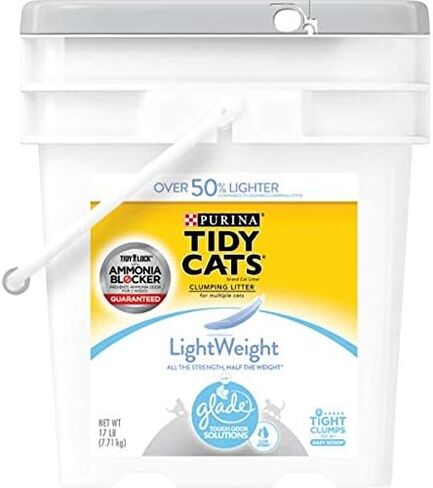 Purina Tidy Cats LightWeight 4-in-1 Strength Cat Litter, 17 lb in Kuwait