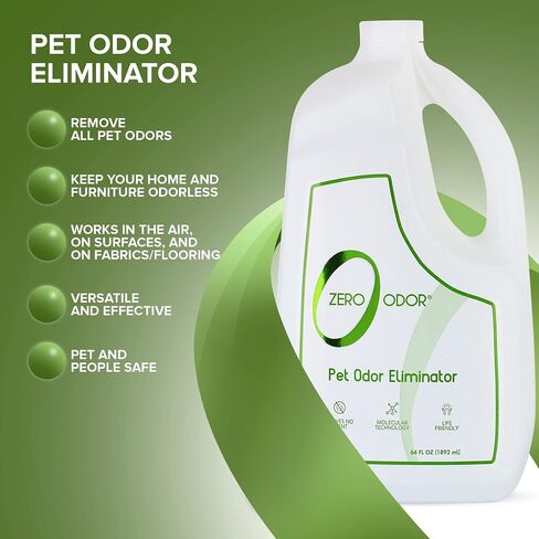 Zero Odor Pet Odor Eliminator Spray for Dog & Cat Urine, Carpet Deodorizer in Saudi Arabia