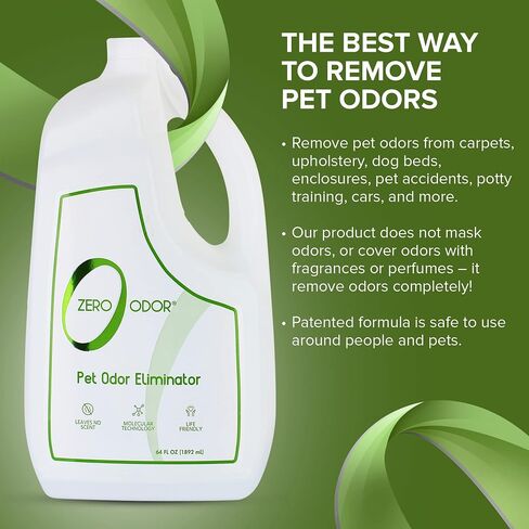 Zero Odor Pet Odor Eliminator Spray for Dog & Cat Urine, Carpet Deodorizer in Saudi Arabia