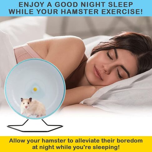عجلة هامستر صغيرة مقاس 8.3 بوصة، عجلة هامستر هادئة، ملحقات عجلة الهامستر، ألعاب الهامستر، عجلة تمرين الهامستر، عجلة تمرين الحيوانات الأليفة، عجلة تمرين صامتة للهامستر، الجربوع، الفئران باللون الأزرق in Kuwait