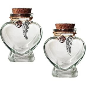 memorial bottle for pet hair，Pet fur memorial fur keepsake，dog cat keepsake fur, pet memorial urn (dog) in Kuwait