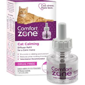 مجموعة أدوات إعادة تعبئة الروائح المهدئة للقطط من كومفورت زون: 6 عبوات؛ الفيرومونات لتقليل التوتر والرش والخدش in Kuwait