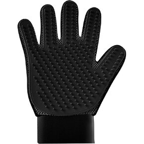 KENNELS & KATS Pet Grooming Gloves | Deshedding Glove for Easy, Mess-Free Grooming | Grooming Mitt for Dogs, Cats, Rabbits & Horses with Long/Short/Curly Hair | Pet Hair Gloves for Pet Hair Removal