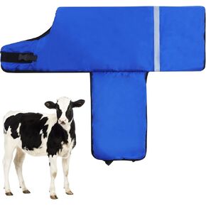 BiJiBiBog Pro Calf Blanket, Calf Warm Clothes Calf Saver Coat Jackets for Keep Cow Warmming Thickened Belly Protection Windproof Livestock Protector in Saudi Arabia