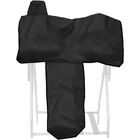 Epicover Oxford Fabric Western Saddle Cover, Waterproof Protective Cover with 6 Elastic Straps, Sturdy Scratch-Proof Case for Most Full-Size Western Saddles