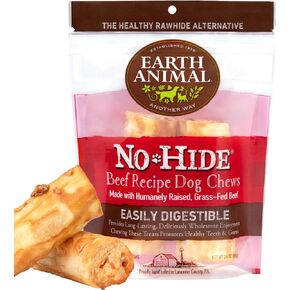 Earth Animal No Hide Small Long Lasting Dog Chew Rolls, Chicken, 2 Count Pack of 3