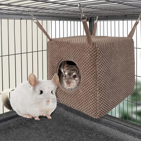 أرجوحة Niteangel Ferret المريحة المتأرجحة - أسرّة معلقة لفئران Ferrets وطائرات الشينشيلا الشراعية والسكر أو الحيوانات الصغيرة الأخرى (الشوكولاتة) in Kuwait