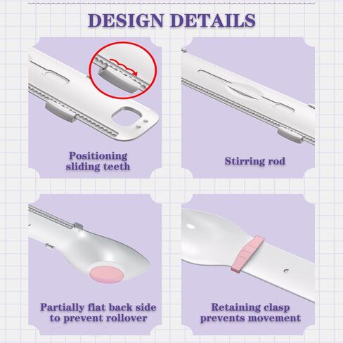 ملعقة توزيع المكافآت المبللة للقطط من wiyici، ملاعق للقطط للطعام الرطب، ملعقة ضغط للحلوى، ملعقة تغذية للقطط، ملعقة طعام مبللة لتخزين طعام الحيوانات الأليفة (02-أبيض) in Kuwait