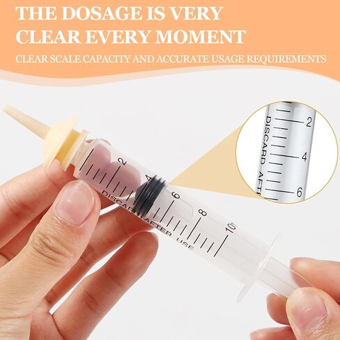 حلمة تغذية الحيوانات الأليفة من شودير للقطط والجراء، حلمة تغذية من السيليكون، مناسبة للحيوانات الأليفة، بما في ذلك الحقنة الصغيرة والمتوسطة والكبيرة والمزدوجة 1-10 مل in Kuwait