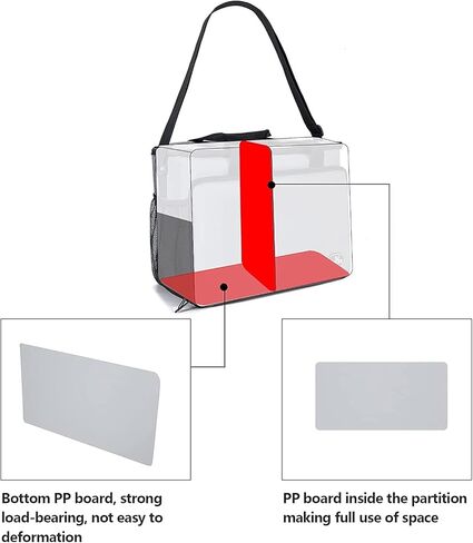 Wakytu Hundebox,Transportbox für Autoreise Tierklinik und Flugreisen,Hundetransportbox,Faltbare Katzenbox aus Oxford-Gewebe,mit Abnehmbarer Schultergurt(Übungsleinen) und Faltbare Hundenapf in Kuwait