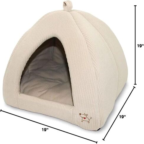 Cozy Cat Cave by Best Pet Supplies - Gray, 17 x 15 x 14 in Saudi Arabia