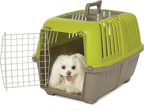 MidWest Homes for Pets Spree Travel Pet Carrier, Dog Carrier Features Easy Assembly and Not The Tedious Nut & Bolt Assembly of Competitors, Ideal for Small Dogs & Cats in Saudi Arabia
