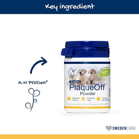 Proden PlaqueOff Dental Care for Dogs and Cats, 180gm in Saudi Arabia