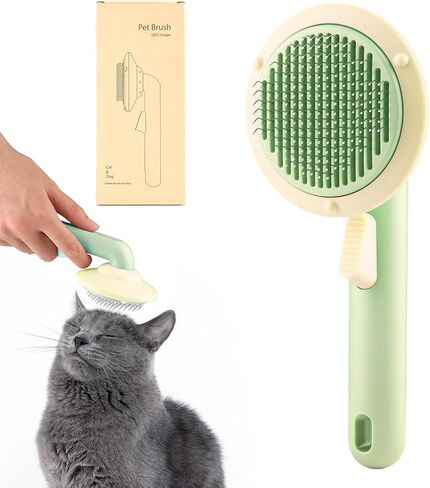 فرشاة للكلاب على شكل جسم غامض، فرشاة ناعمة للعناية بالقطط للكلاب والقطط، فرشاة تدليك الحيوانات الأليفة، فرشاة للعناية بالقطط لتساقط شعر القطط، فرش ملساء للتنظيف الذاتي للقطط، أداة تدليك الحيوانات الأليفة، in Kuwait