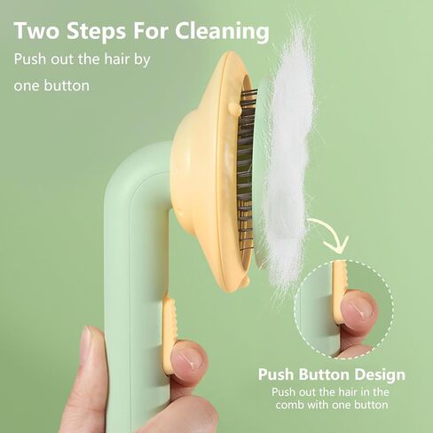 فرشاة للكلاب على شكل جسم غامض، فرشاة ناعمة للعناية بالقطط للكلاب والقطط، فرشاة تدليك الحيوانات الأليفة، فرشاة للعناية بالقطط لتساقط شعر القطط، فرش ملساء للتنظيف الذاتي للقطط، أداة تدليك الحيوانات الأليفة، in Kuwait