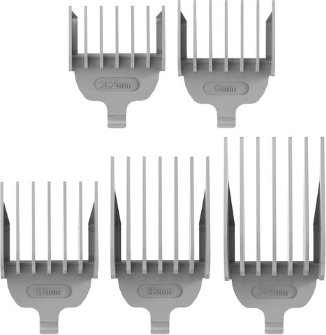 lvittyPet Pet Electric Clipper Attachment 5 Guide Comb Set,Compatible HS-CW01 Pet Grooming Vacuum's Electric Clipper in Kuwait