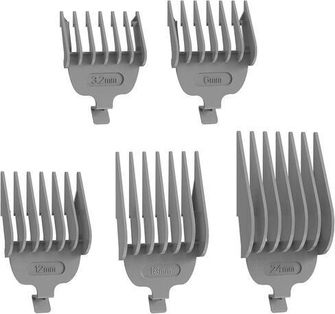 lvittyPet Pet Electric Clipper Attachment 5 Guide Comb Set,Compatible HS-CW01 Pet Grooming Vacuum's Electric Clipper in Kuwait