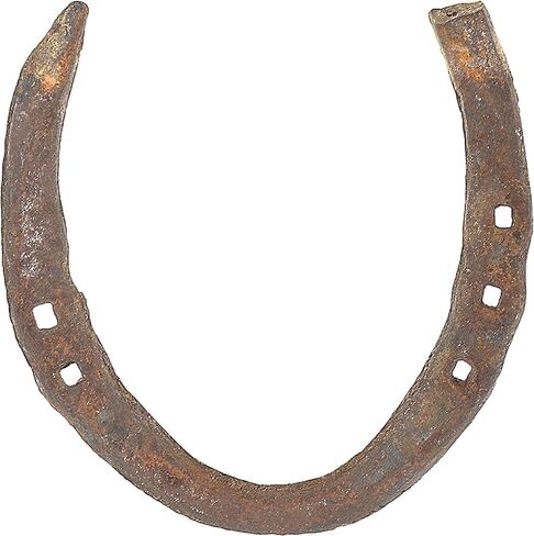 IndianStore4All Black Horseshoe - Good Luck Charm - Rustic - Lucky Gift Feng shui Positive Energy in Saudi Arabia