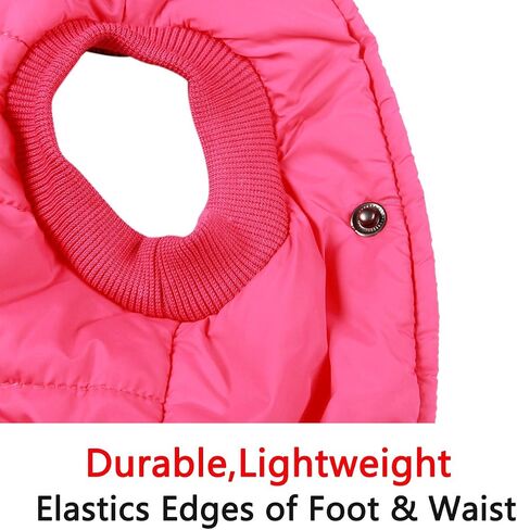 Vecomfy Warm Dog Coats with Hoodie,Winter Dog Jackets for Small Dogs in Saudi Arabia