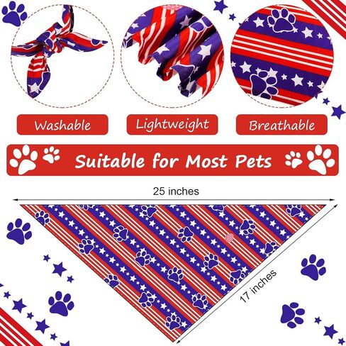 Weewooday 9 Pcs Holiday Dog Bandanas Adjustable Washable Pet Scarves in Saudi Arabia