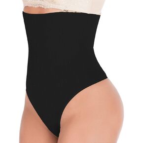 Tummy Control Thong Shapewear for Women 328 Waist Cincher Girdle Slimmer Sexy Thong Panty Shapewear in Kuwait