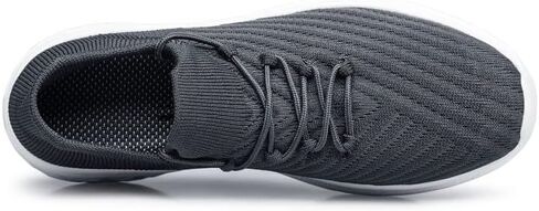 vibdiv Mens Fashion Slip On Walking Shoes - Lightweight Breathable Casual Mesh Non Slip Running Shoes Comfortable Sneakers for Men in Kuwait