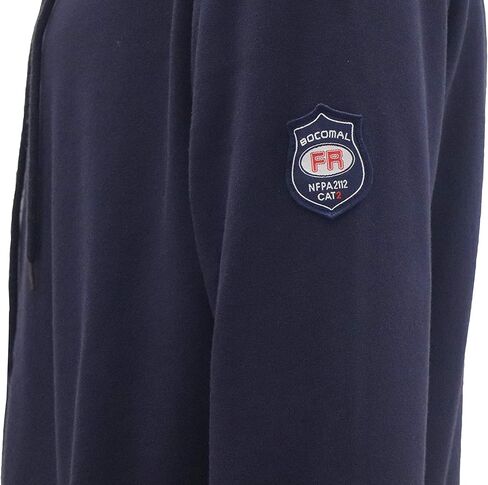 BOCOMAL FR Hoodies Pullover 10.5oz Cottoon Fleece Flame Resistant Hooded Sweatshirts in Saudi Arabia
