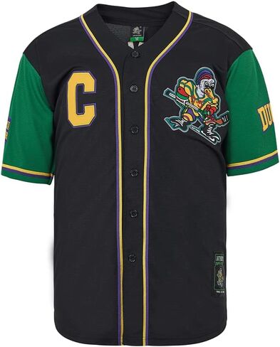 Mighty Ducks Baseball Jersey #96 Conway #99 Banks Jersey,Movie Baseball Jersey for Men in Kuwait