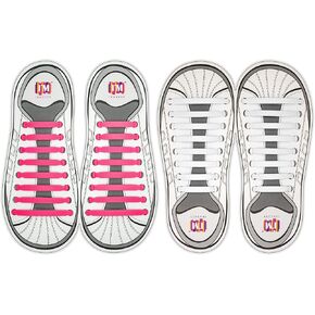 INMAKER No Tie Shoelaces, Pack of 2, Elastic Shoe Laces for Kids and Adults in Saudi Arabia