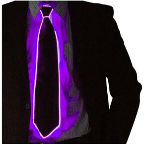 Light Up Neckties Luminous LED Tie Adjustable Flashing LED Light Up Tie Man Light Up Fanny Ties Novelty Necktie