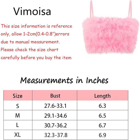 Vimoisa المرأة فو الفراء تانك الأعلى السباغيتي حزام المحاصيل كامي أعلى ضيق أكمام صديرية دائرية الصدرية in Kuwait
