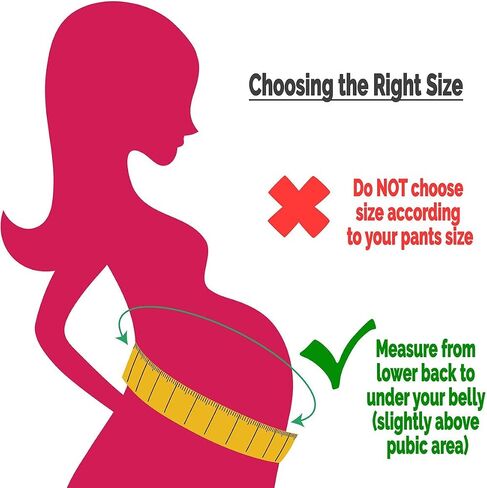 S.G. Adjustable Belly Bands for Pregnant Women (Pink, M) – Maternity Belly Band for Pelvic & Back Pain – Ideal Pregnancy Belt for All Stages of Gestation – Pregnancy Must Haves for To Be Moms in Saudi Arabia