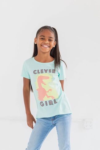 Jurassic World Dinosaur Girls 3 Pack T-Shirts Toddler to Big Kid in Saudi Arabia