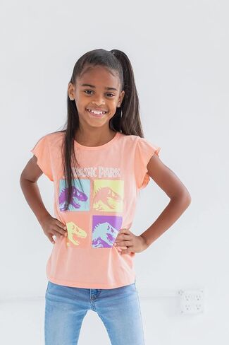 Jurassic World Dinosaur Girls 3 Pack T-Shirts Toddler to Big Kid in Saudi Arabia