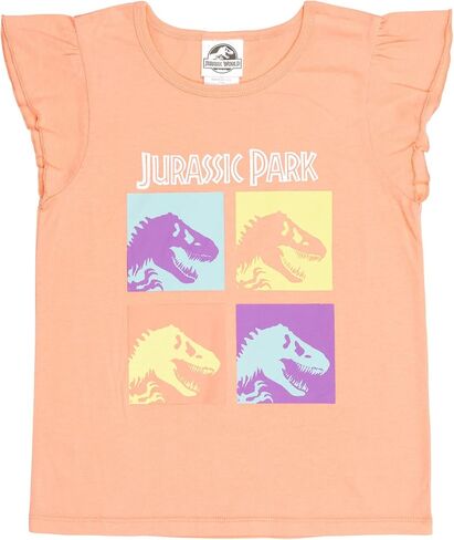 Jurassic World Dinosaur Girls 3 Pack T-Shirts Toddler to Big Kid in Saudi Arabia