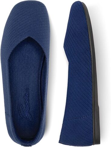 أحذية نسائية مسطحة من Bacia بمقدمة مربعة وأحذية باليه مسطحة ومريحة وأنيقة in Kuwait