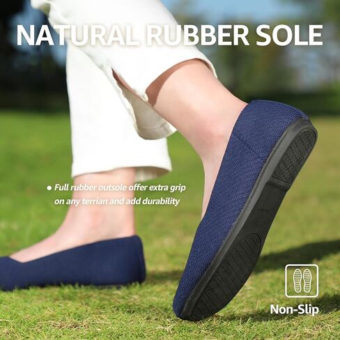 أحذية نسائية مسطحة من Bacia بمقدمة مربعة وأحذية باليه مسطحة ومريحة وأنيقة in Kuwait