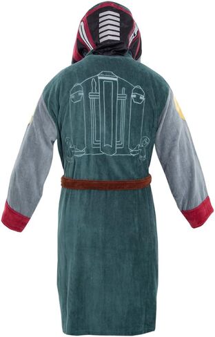 Star Wars Boba Fett Unisex Hooded Bathrobe for Adults in Saudi Arabia