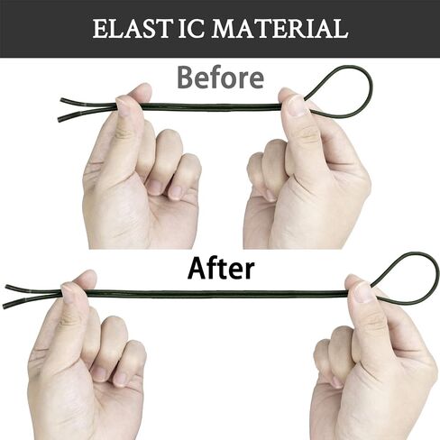 Endoto 2 Pairs Elastic Shoelaces Strings Replacement Laces for Hey Dude Shoes in Kuwait