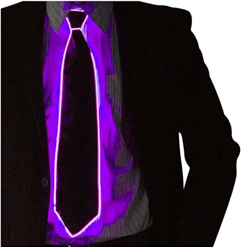 تضيء ربطات العنق مضيئة LED التعادل قابل للتعديل وامض LED تضيء التعادل رجل تضيء العلاقات فاني الجدة ربطة العنق in Saudi Arabia