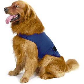 HCHYEY Dog Anxiety Jacket, Skin-Friendly Dog Calming Shirt - Dog Coat for Thunder, Fireworks and Separation - Keep Pet Calm Without Medicine & Training, Anti Anxiety Vest for Dogs (Dark Grey, XL)