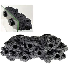 Magnetic Reef Coral Frag Rack Floating Rock Strong Magnets Strong N52 Magnets for 1/2" Glass (Coralline Purple)