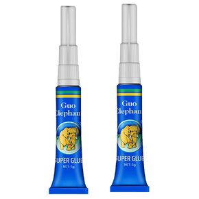 XIAOYUE Aquarium Glue، قطعتان من غراء نباتات مائية آمنة وسريعة الجفاف للشعاب المرجانية المائية، غراء فوري للنباتات والطحالب والمرجان والحجر والخشب والمرجان وغير سام ولون مائي طازج ومالح.