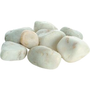 biOrb Marble Pebble Set, Solid Aquarium Decorations, White